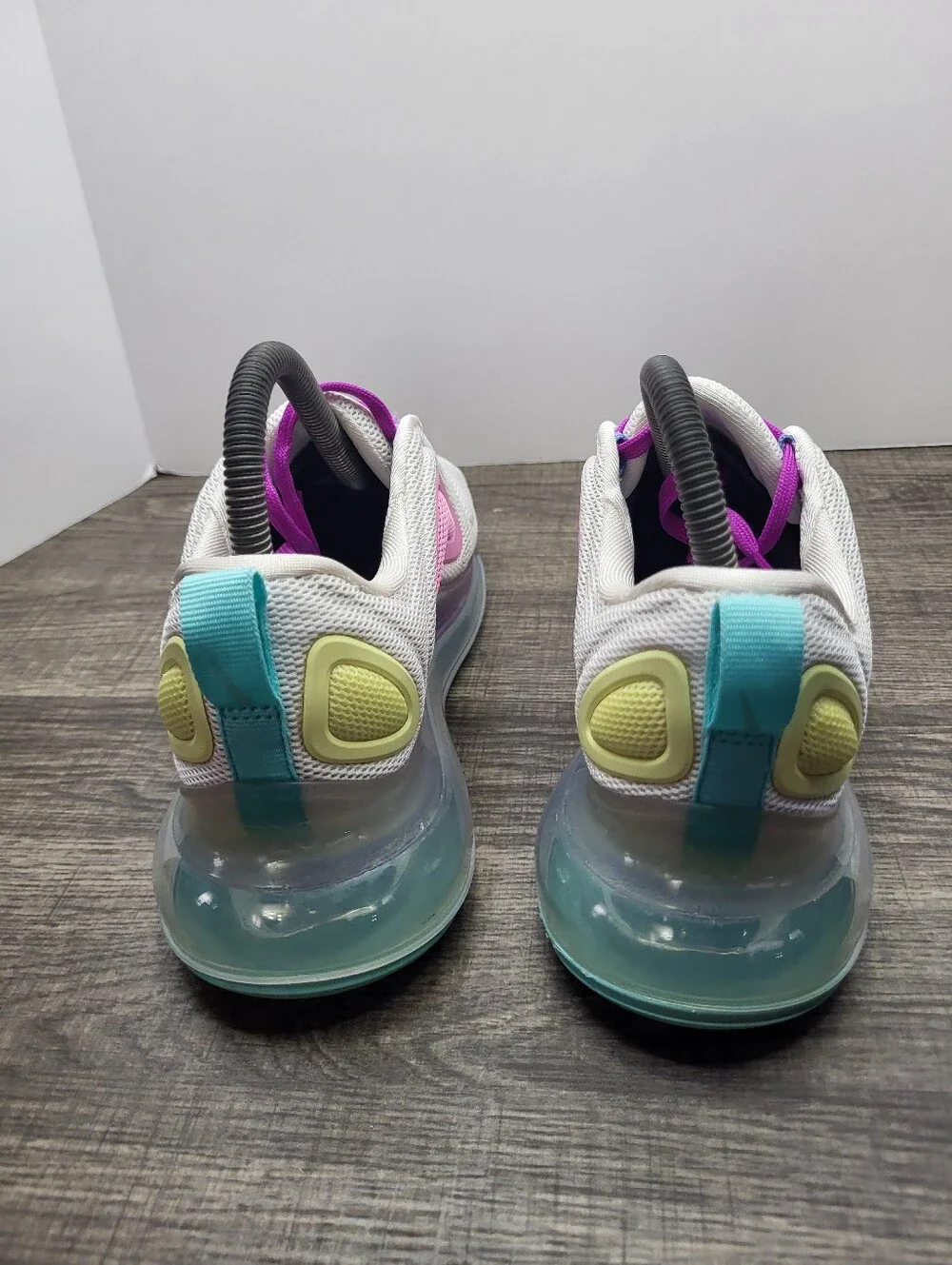 Nike Womens Air Max 720 Aqua Powder Pastel Pink Shoes AR9293-102 Size 7